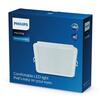 Philips Meson podhledové LED svítidlo 16,5W 1750lm 4000K 16,5cm hranaté IP20, bílé