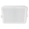 Philips Meson podhledové LED svítidlo 12,5W 1250lm 3000K 14cm hranaté IP20, bílé