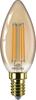 Philips LED filament žárovka E14 B35 3,1W (25W) 250lm 1800K nestmívatelná, jantarová