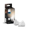 Philips Hue sada 2x LED žárovka White GU10 4,2W 400lm 2700K CRI80 IP20