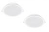 Philips Meson LED vestavné svítidlo 23,5W, 4000 K, bílá, 2 ks