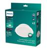 Philips Meson LED vestavné svítidlo 23,5W, 4000 K, bílá, 2 ks