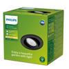 Philips Fresco podhledové svítidlo GU10 4,6W 355lm 2700K IP23, černé