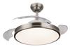 Philips Atlas stropní svítidlo s ventilátorem 28W (větrák) + 35W (světlo) 4500lm 2700/4000/5500K 49cm, nikl