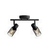 Philips Palms bodové svítidlo 2x E14 25W bez zdroje 27,5cm IP20, černé