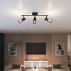 Philips Palms bodové svítidlo 3x E14 25W bez zdroje 48,5cm IP20, černé