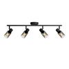 Philips Palms bodové svítidlo 4x E14 25W bez zdroje 69,5cm IP20, černé