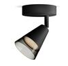 Philips Cleft bodové svítidlo 1x GU10 5W bez zdroje 13cm IP20, černé