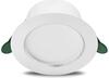 Philips DIAMOND Cut Ultra Efficient podhledové LED svítidlo 2,2W 345lm 4000K 10,5cm kulaté IP20, bílé