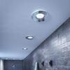 Philips Hue WA Adore koupelnové zápustné svítidlo 1x GU10 LED 4,2W 400lm 2200-6500K 9cm kulaté IP44, chrom