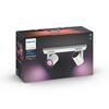 Philips Hue 50622/31/P7 Hue WACA Argenta bodové LED svítidlo GU10 2x5,7W 350lm 2000-6500K RGB IP20 bílá