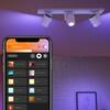 Philips Hue 50623/31/P7 Hue WACA Argenta bodové LED svítidlo GU10 3x5,7W 350lm 2000-6500K RGB IP20 bílá