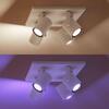 Philips Hue 50624/31/P7 Hue WACA Argenta bodové LED svítidlo GU10 4x5,7W 350lm 2000-6500K RGB IP20 bílé