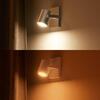Philips Hue 50621/31/P7 Hue WACA Argenta bodové LED svítidlo GU10 1x5,7W 350lm 2000-6500K RGB IP20 bílá