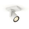 Philips Hue 50621/31/P7 Hue WACA Argenta bodové LED svítidlo GU10 1x5,7W 350lm 2000-6500K RGB IP20 bílá