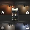 Philips Hue 50610/30/P7 Hue WACA Centris stropní LED svítidlo 1x11W+GU10 2x5,7W 1560lm 2000-6500K RGB IP20 černá