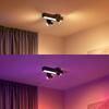 Philips Hue 50608/30/P7 Hue WACA Centris stropní LED svítidlo 1x25W+GU10 3x5,7W 2810lm 2000-6500K RGB IP20 černá