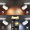 Philips Hue 50631/31/P7 Hue WACA Fugato bodové LED svítidlo GU10 5,7W 350lm 2000-6500K RGB IP20 bílá