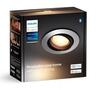 Philips Hue WA Milliskin zápustné LED svítidlo 1xGU10 4,2W 400lm 2200-6500K 9cm kulaté IP20, hliník