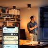 Philips Hue WA Pillar bodové LED svítidlo GU10 1x5W 350lm 2200-6500K IP20 černá