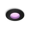 Philips Hue WACA Xamento podhledové LED svítidlo 1x GU10 5.7W 350lm 2000-6500K RGB IP44, černé