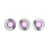 Philips Hue WACA Xamento podhledové LED svítídlo 3x GU10 5.7W 350lm 2000-6500K RGB IP44, chrom