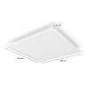 Philips Hue Aurelle přisazený LED panel SQ XL (čtverec) 60x60cm, bílá, 2200-6500K