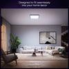Philips Hue Aurelle přisazený LED panel SQ XL (čtverec) 60x60cm, černá, 2200-6500K