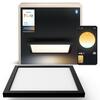 Philips Hue Aurelle přisazený LED panel SQ S (čtverec) 30x30cm, černá, 2200-6500K