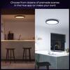 Philips Hue Aurelle přisazený LED panel RD S (kulatý) O 39,5 cm, černá, 2200-6500K