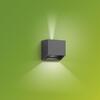 Philips Alix UltraEfficient venkovní nástěnné LED svítidlo 4,3W 800lm 2700K IP44, antracitové