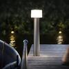 Philips Otis UltraEfficient venkovní sloupkové LED svítidlo 4,3W 800lm 2700K IP44 60cm, nerezové