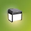 Philips Ezra UltraEfficient solární LED svítidlo se senzorem 1,8W 250/25lm 3000K IP44, hranaté, černé