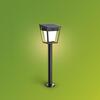 Philips Nissa UltraEfficient solární LED sloupek s pohybovým senzorem 1,8W 250/25lm 3000K IP44, černý