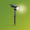 Philips Ashlyn UltraEfficient venkovní solární zemní LED reflektor 1,4W 150lm 2700K IP44, černý