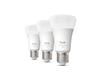 Philips Hue WA 810 smart žárovka A60 E27, 8W, 810lm, 1000-20000K (3 ks)