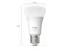 Philips Hue WA 810 smart žárovka A60 E27, 8W, 810lm, 1000-20000K (3 ks)