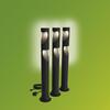 Philips Desi GardenLink 3x venkovní LED sloupek Low Voltage 3x1,5W 3x180lm 2700K 24V IP44 70cm, černý, sada
