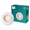 Philips Peridot Rec Kit Rd zapuštěné svítidlo kulaté 7W, AC 220-240, IP20, bílá