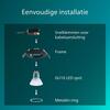 Philips Peridot Rec Kit Rd zapuštěné svítidlo kulaté 7W, AC 220-240, IP20, černá