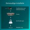 Philips Peridot Rec Kit Sq zapuštěné svítidlo hranaté 7W, AC 220-240, IP20, nikl