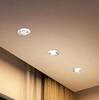 Philips Peridot Rec Kit Rd zapuštěné svítidlo kulaté 7W, AC 220-240, IP20, (3 ks), bílá