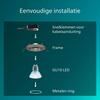 Philips Peridot Rec Kit Rd zapuštěné svítidlo kulaté 7W, AC 220-240, IP20, (3 ks), nikl
