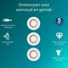 Philips Peridot Rec Kit Rd zapuštěné svítidlo kulaté 7W, AC 220-240, IP20, (3 ks), bílá