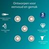 Philips Peridot Rec Kit Rd zapuštěné svítidlo kulaté 7W, AC 220-240, IP20, (5 ks), nikl