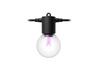 Philips Hue Festavia Globe prodloužení - venkovní řetěz, 21m, 30 žárovek, černý 1000-20000K RGB