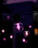 Philips Hue Festavia Globe prodloužení - venkovní řetěz, 21m, 30 žárovek, černý 1000-20000K RGB