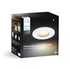Philips Hue Adore zápustné koupelnové svítidlo kulaté 1x4,2W, 2000-6500K, IP44, bílá