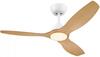 Philips Olas stropní ventilátor a svítidlo 35W+24W 3000/4300/6500K 132cm bílá a dřevo
