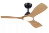 Philips Olas stropní ventilátor a svítidlo 30W+24W 3000/4300/6500K 106cm černá a dřevo